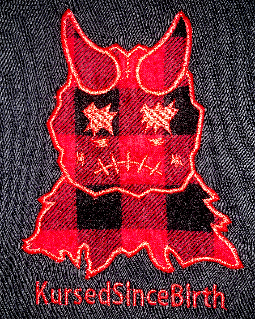 Blood Red Tees (White/Black)